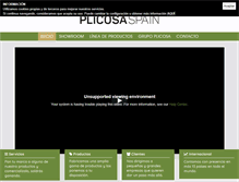 Tablet Screenshot of plicosaspain.com